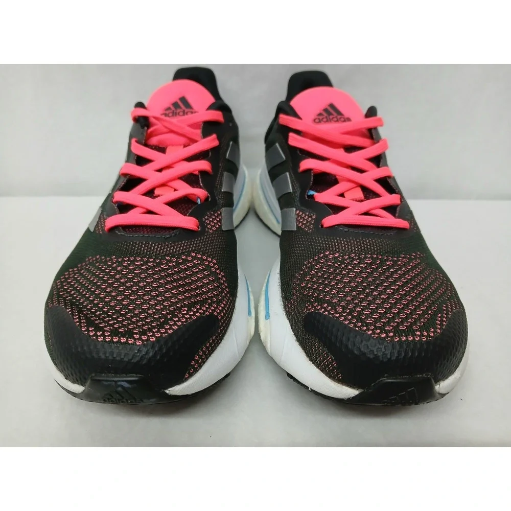 Adidas Men's Solar Glide 5 Running Shoes H01162 Carbon Silver Metallic‎ Sz 8.5